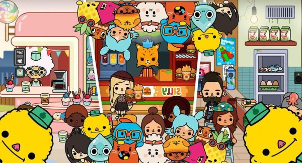 Герои игры toca World