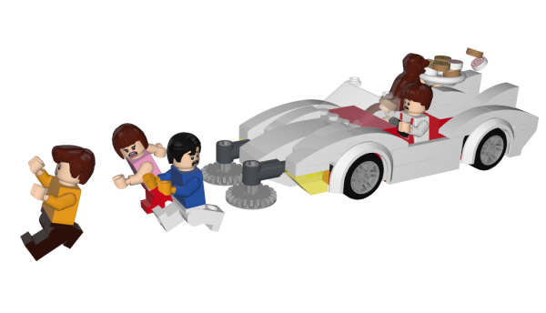 LEGO Спиди гонщик