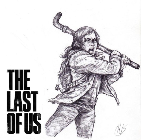 Раскраска the last of us