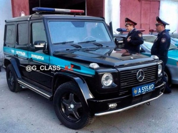 Машина полиция Мерседес g350