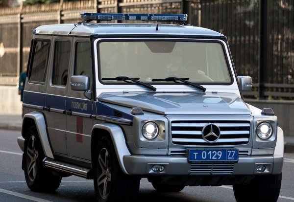 Mercedes g55 с мигалками