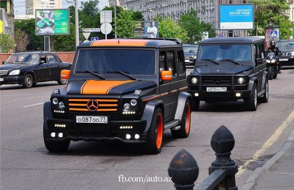 Mercedes g55 с мигалками