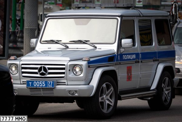 Mercedes Benz g55 полиция