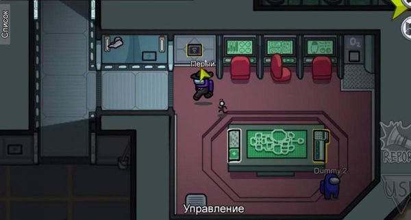 Амонг АС комнаты