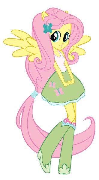 My little Pony Флаттершай человек