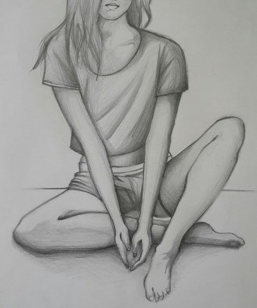 Нарисовать девушку