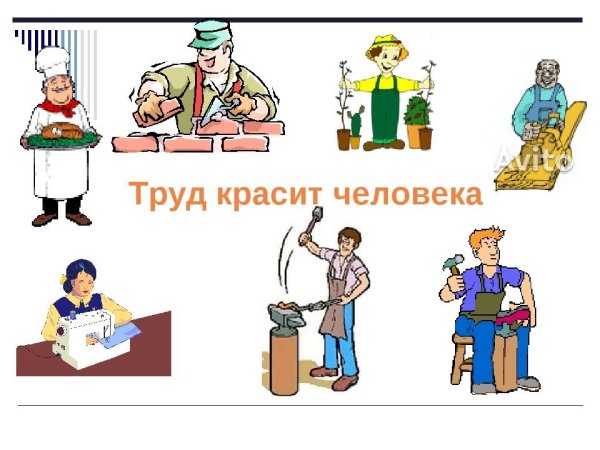 Труд красит человека