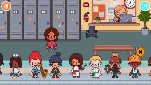 Toca World школа