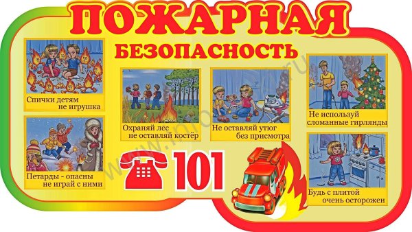 Пожарная безопасность для детей