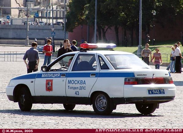 ВАЗ 2110 милиция