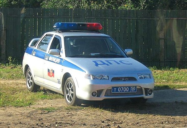 Лада Приора 2110 ДПС ГИБДД