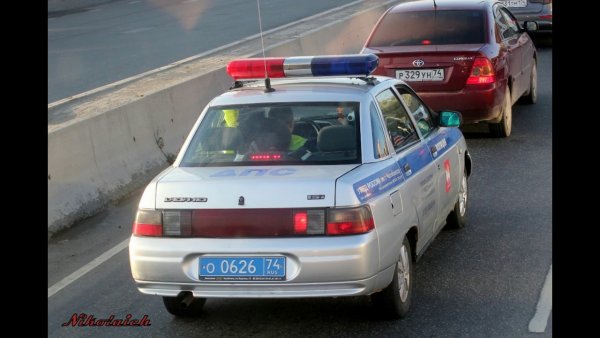ВАЗ 2110 полиция