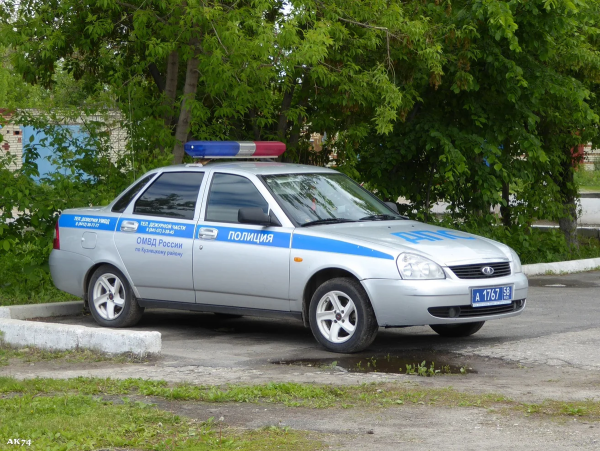 ВАЗ Лада Приора 2170 полиция