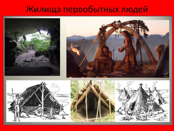 Жилища древних людей
