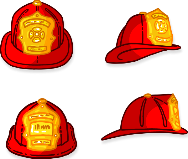 Картинки каска пожарного (46 фото)