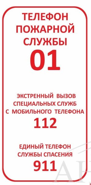 Номер пожарных