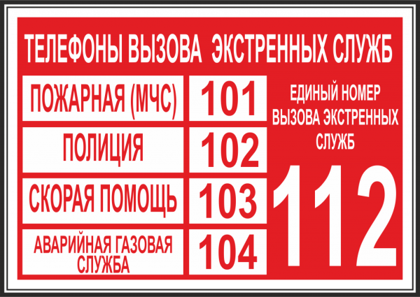 Вызов экстренных служб