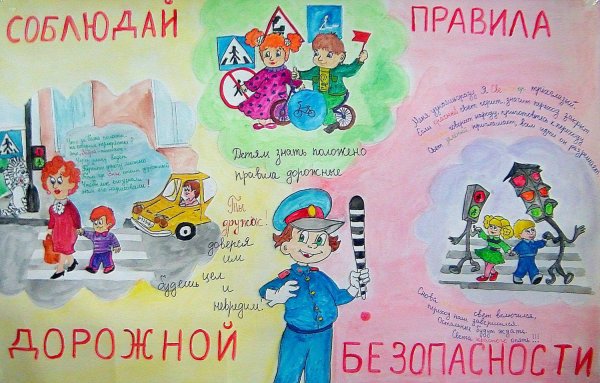 Плакат на тема безопастность