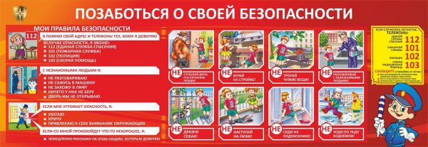Пожарная безопасность для детей 101