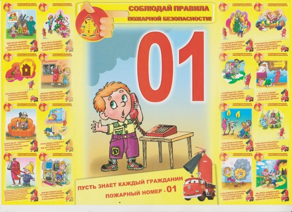 Пожарная безопасность для детей