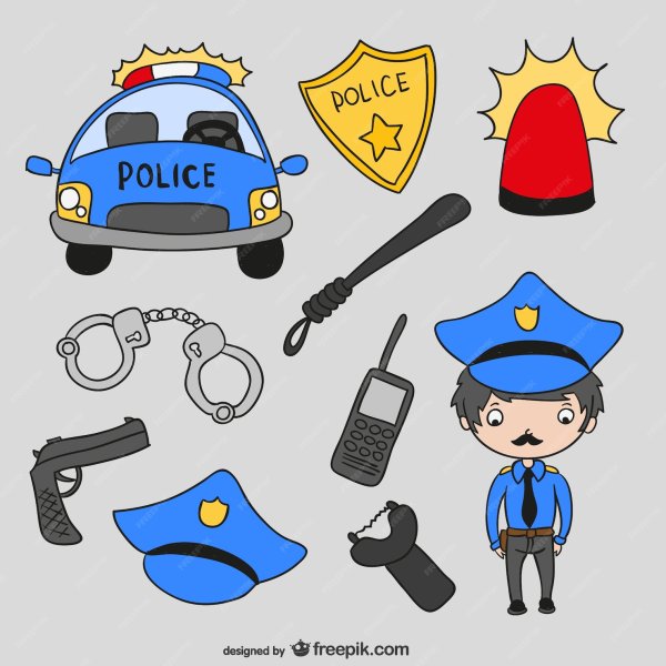 Полицейский для дошкольников