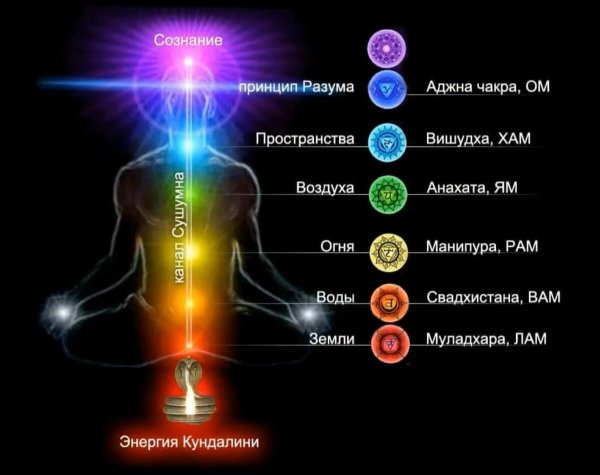 Муладхара чакра энергия Кундалини