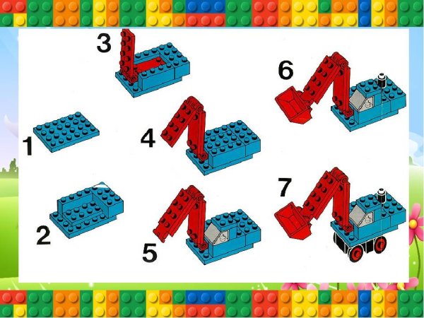 Лего конструирование для малышей
