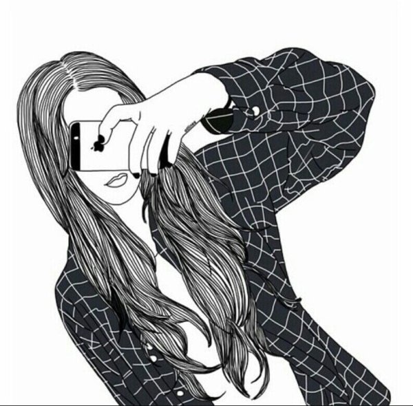 Черно белые рисунки