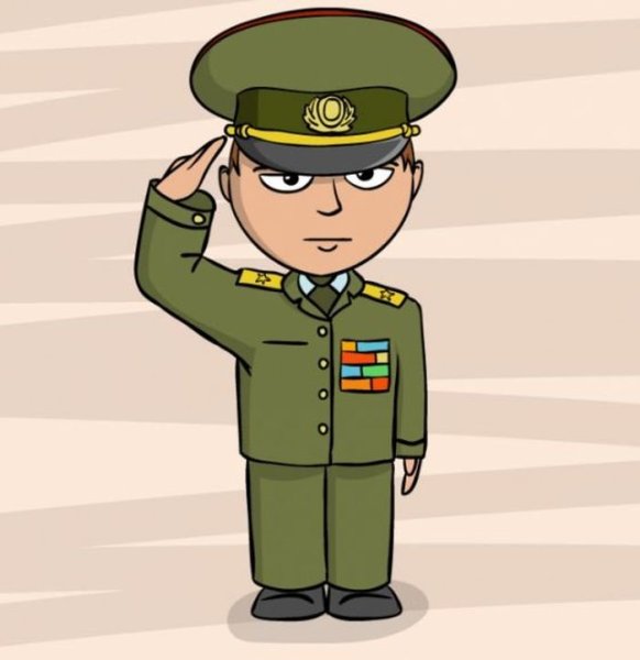 Мультяшные солдаты