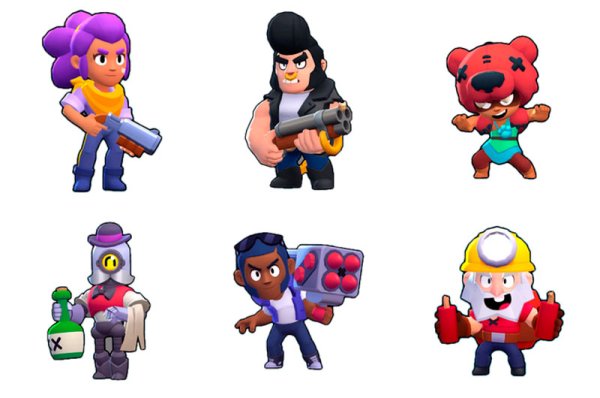 Герои игры Brawl Stars