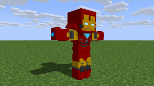 Iron man майнкрафт