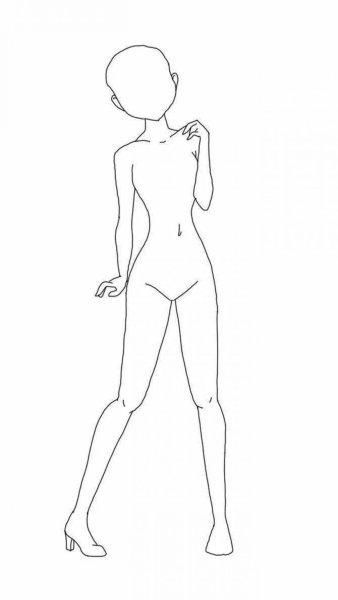 Манекены тела для рисования