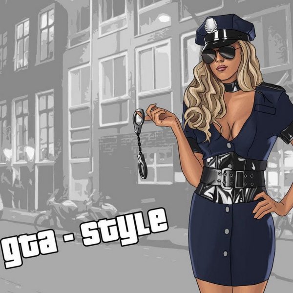 Девушка полицейский GTA 5