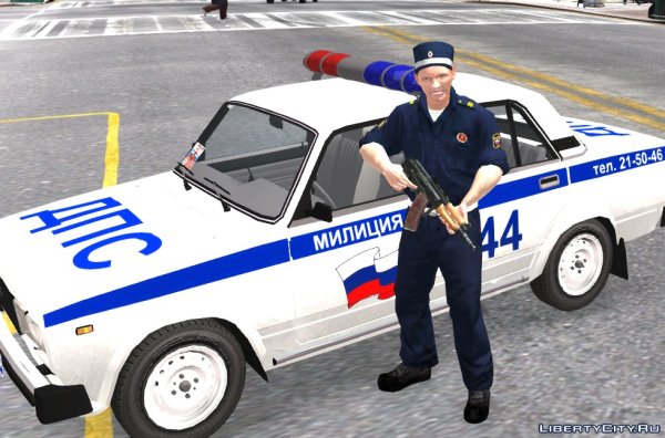Русская полиция для ГТА 4