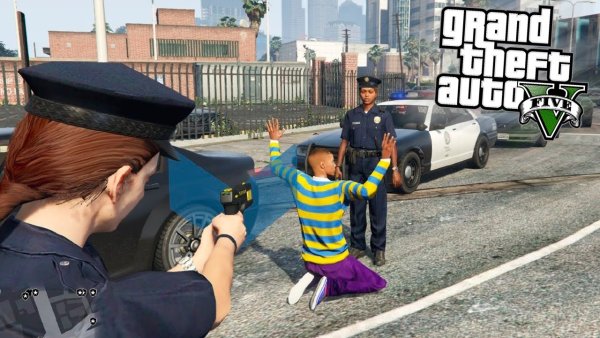 Grand Theft auto полиция