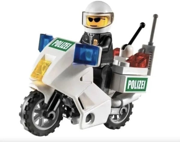 Конструктор LEGO City 7235 полицейский мотоцикл