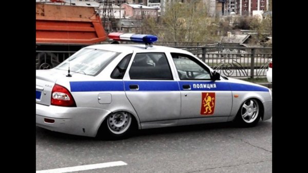 Приора 2172 ментовская