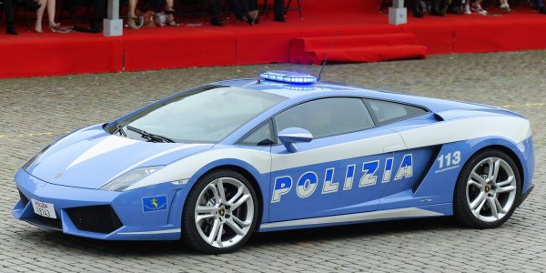 Lamborghini Gallardo полиция Италии