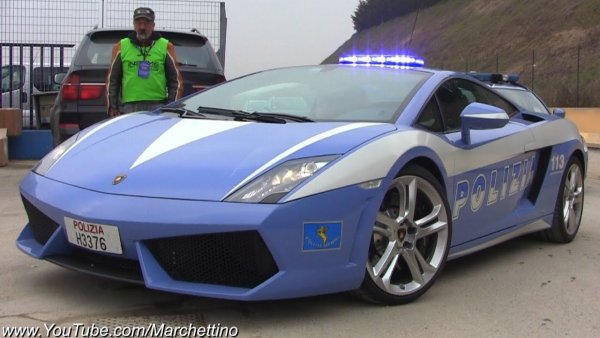 Lamborghini Gallardo Police car