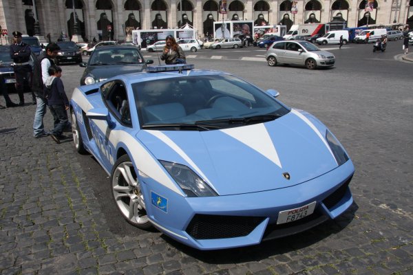 Lamborghini Gallardo полиция Италии