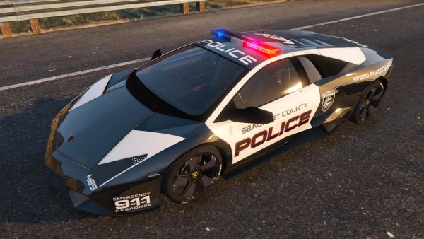 Lamborghini Reventon Police