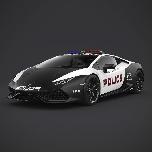 Lamborghini Huracan Police car