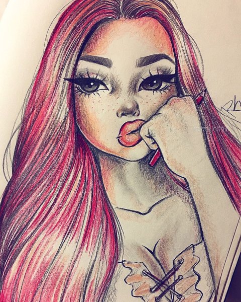 Christina Lorre рисунки