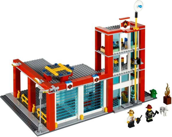 Пожарная часть LEGO 60004