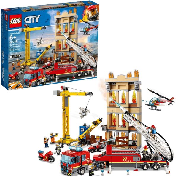 Конструктор LEGO City Fire 60216 Центральная пожарная станция