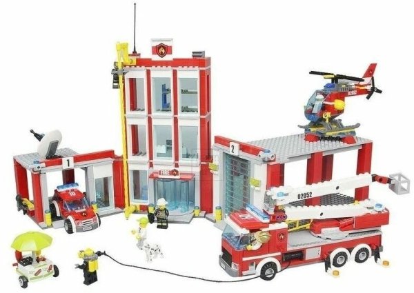 LEGO City пожарная станция 60110