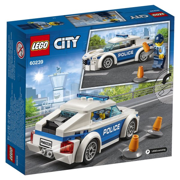Конструктор LEGO City Police автомобиль полицейского патруля 60239