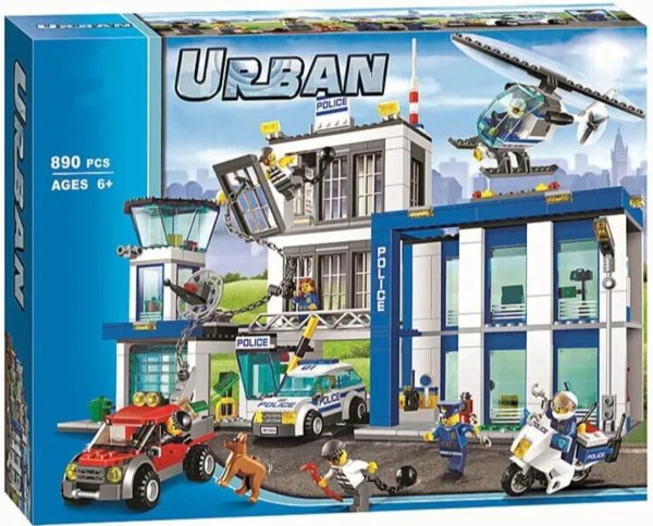 Конструктор Bela Urban 10424 полицейский участок