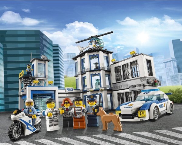 LEGO City Police полицейский участок 60141