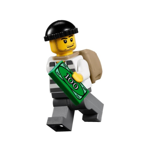 LEGO City полиция воришки минифигурки